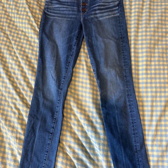 PAIGE Dark Blue Skinny Jeans - Picture 1 of 4